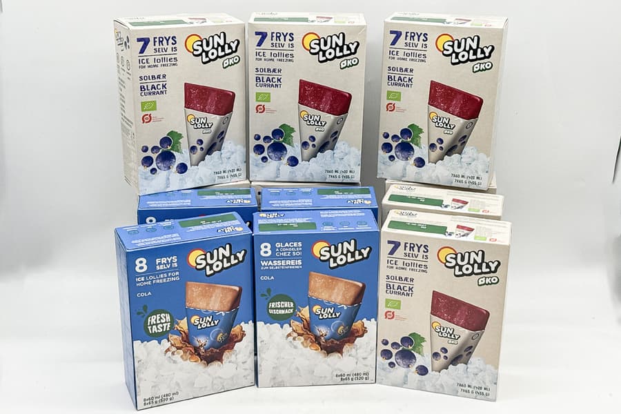 Wassereisset Sun Lolly, 12-teilig